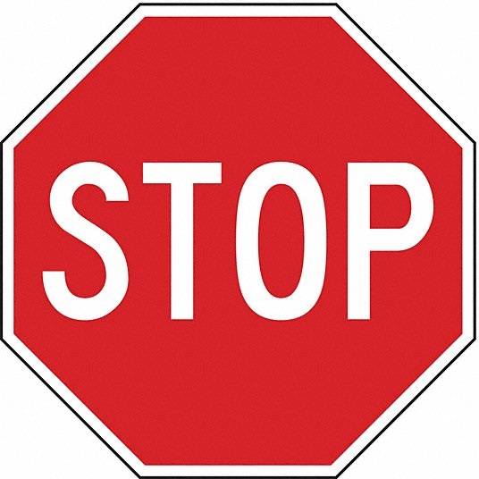 Stop Sign -  .080 Aluminum